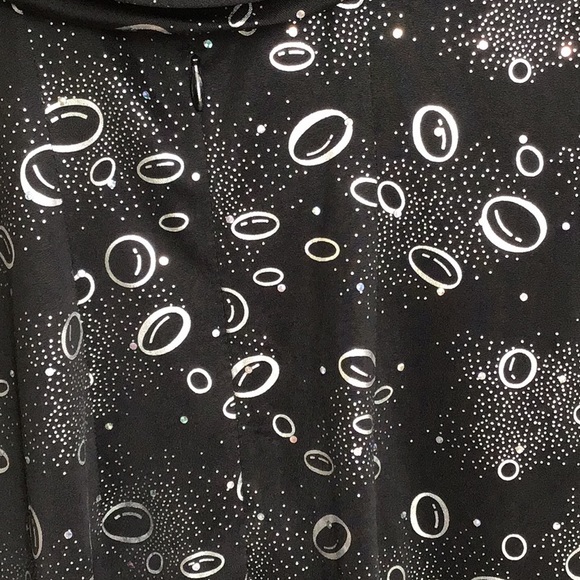 Tatyana black universe pencil dress. - Picture 3 of 5